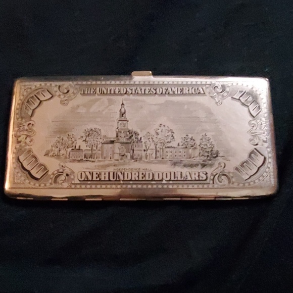 Rare 1920's Antique Cigarette Case/Money Holder - Picture 2 of 4